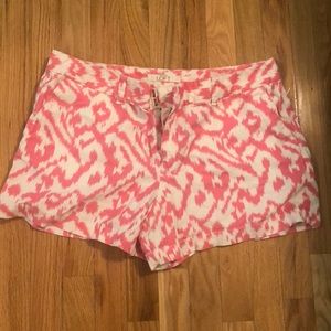 LOFT linen shorts